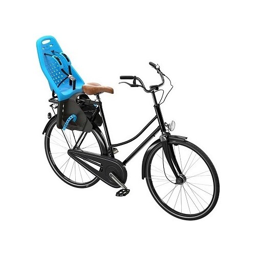 Velosipēda bērnu sēdeklītis Thule Yepp Maxi, stiprināms uz bagāžnieka, melns