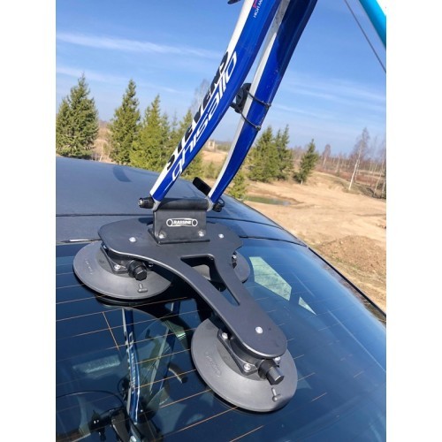 Velosipēda turētājs ar piesūcekņiem vienam velosipēdam Rassine LX-B5