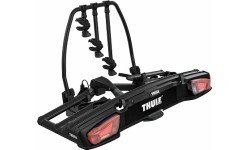 Velosipēdu turētājs uz sakabes Thule VeloSpace XT 3 velosipēdiem, melns