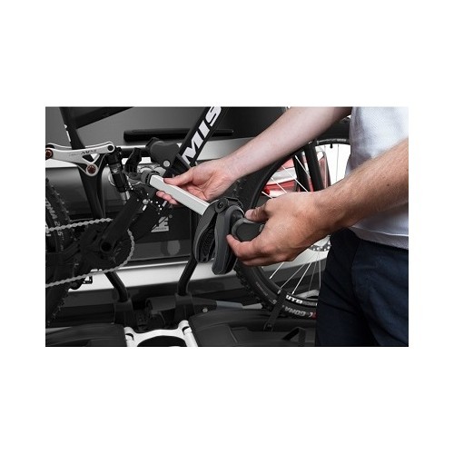 Velosipēdu turētājs uz sakabes Thule EasyFold XT, 2 velosipēdiem
