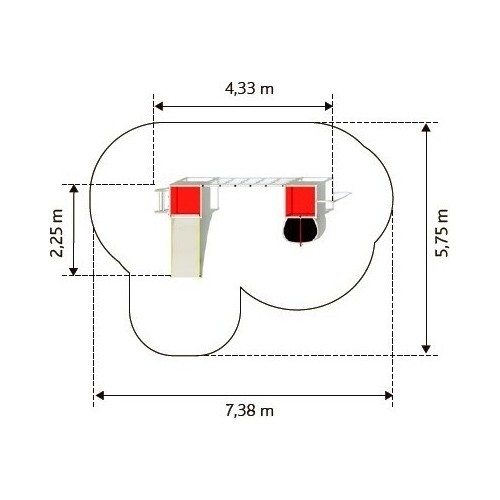 Multifunctional Climbing Set Inter-Play Daisy