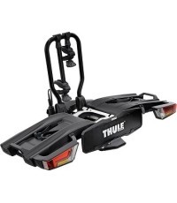 Velosipēdu turētājs uz sakabes 2 velosipēdiem Thule EasyFold XT, melns