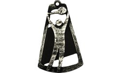 Medaļa MTL770 Āra tenisa spēle - 90 mm