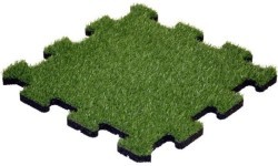 Mākslīgā zāliena gumijas paklājs – puzle