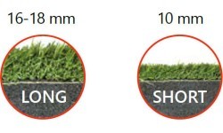 Artificial grass rubber mat – puzzle