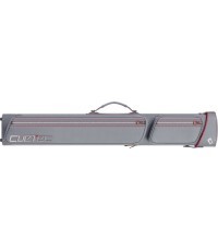 Cietais biljarda kija futrālis Cuetec Pro Line, Speed Gray, 2x4, 85 cm