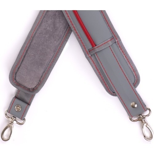 Cietais biljarda kija futrālis Cuetec Pro Line, Speed Gray, 2x4, 85 cm