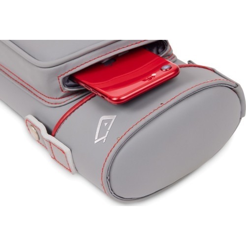 Cietais biljarda kija futrālis Cuetec Pro Line, Speed Gray, 2x4, 85 cm