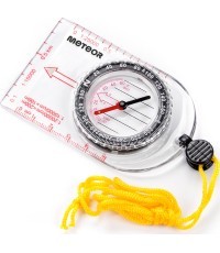 Kompass pusapaļš ar lineālu