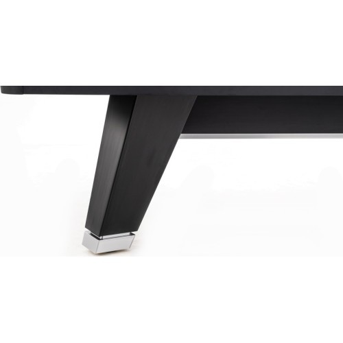Biljarda galds Pool Mr-Sung ACURRA by Rasson, 9 ft, matēts melns (Strong Black), Simonis 760 gelbgrün