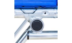 Sacensību batuts Ultimate, tīkls 6 x 4 mm, aizsargspilveni 50 mm, ar transportēšanas riteņu statīviem