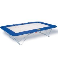 GRAND MASTER TRAMPOLINE - 45 x 45 mm BED - LIFTING ROLLER STANDS "SAFE & CONFORT"