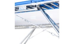 ULTIMATE COMPETITION TRAMPOLINE ONLY - 6 x 4 mm BED - PADDING 50 mm - LIFTING ROLLER STANDS