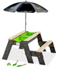 Daudzfunkcionāls spēļu galds ar soliņu EXIT Aksent Sand & Water L Deluxe