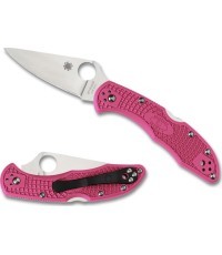 Saliekams nazis Spyderco C11FPPNS30V Delica Pink Heels