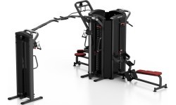 Daudzfunkcionāls treniņu iekārta Marbo MP-T002 Midi, melna