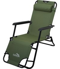 Кемпинговая койка Cattara Comfort - зеленая