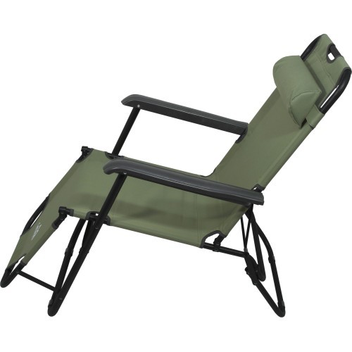 Camping Lounger Cattara Comfort - Green