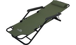 Camping Lounger Cattara Comfort - Green