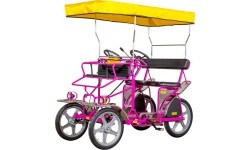 Веломобиль Ciclofan Sirenetta, 2-местный