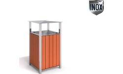 Nerūsējošā tērauda atkritumu tvertne Inter-Play 01
