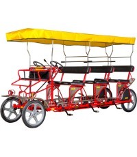 Velomobile Ciclofan Grande Delfino - 6 Seater