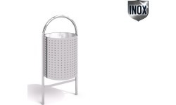 Stainless Steel Trash Bin Inter-Play 07