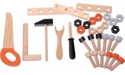 Wooden workshop tool set Ecotoys