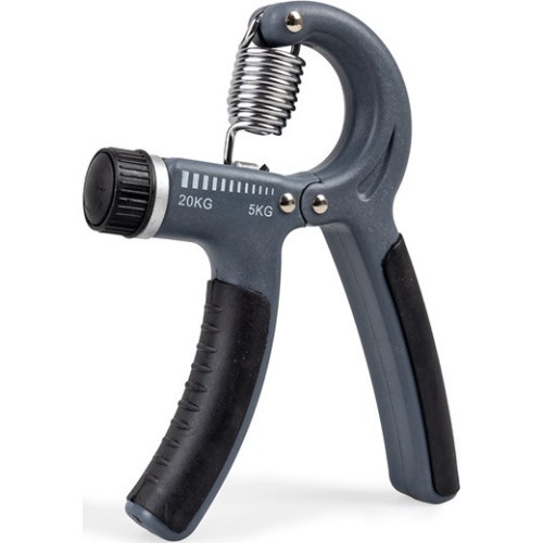 Finger Strengthener Yate, Plastic Pliers, Adjustable, 5-20kg, Gray 
