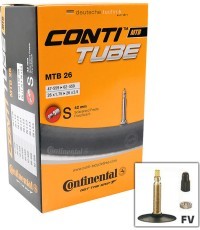 Velosipēdu kamera Continental, 26x1.75/2.50 (47/62-559) FV 42mm