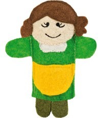 Lėlių ant Pirštų Rinkinys- Raudonkepuraitė