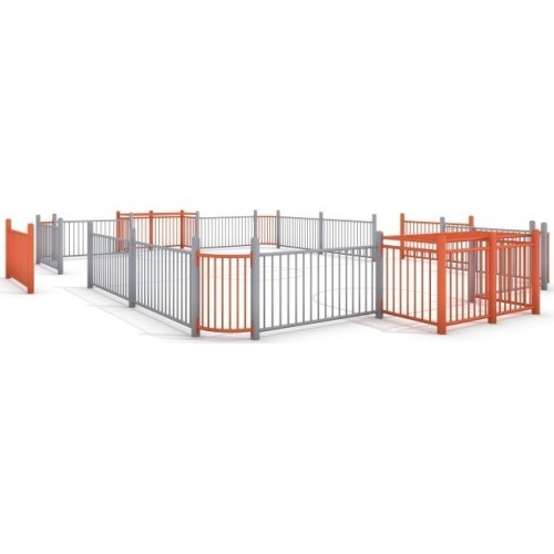 Futbola vārti Inter-Play 4 (9x7 m)