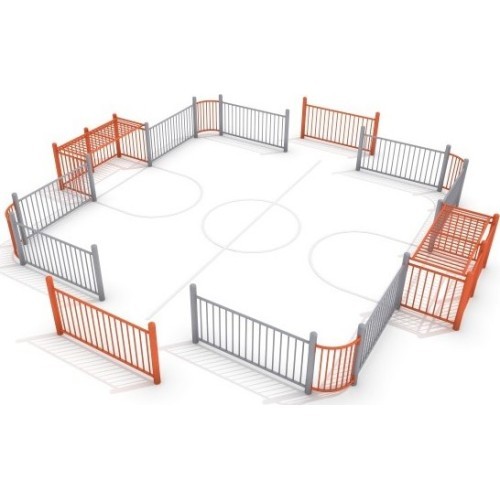 Футбольные ворота Inter-Play 2 (7x7 м)