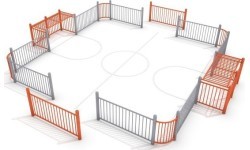 Футбольные ворота Inter-Play 2 (7x7 м)