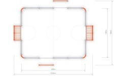 Soccer Ring Inter-Play 3 (9x7m)