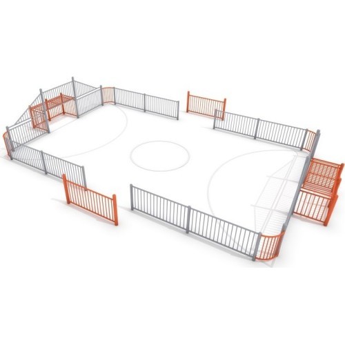 Футбольные ворота Arena Inter-Play 1a (11x7 м)
