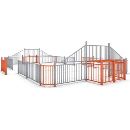 Futbola vārti Arena Inter-Play 1a (11x7 m)