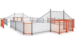 Футбольные ворота Arena Inter-Play 1a (11x7 м)