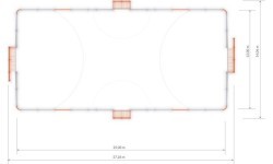 Futbola arēna Inter-Play 4a (25x12 m)