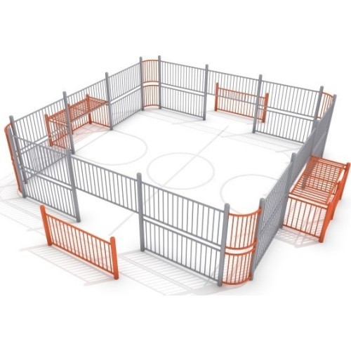 Futbola vārti Inter-Play 1 (7x7 m)