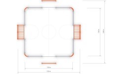 Soccer Ring Inter-Play 1 (7x7m)