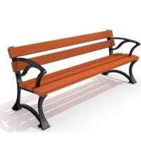 Cast-iron Bench Inter-Play 01