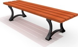 Cast-iron Bench Inter-Play 05