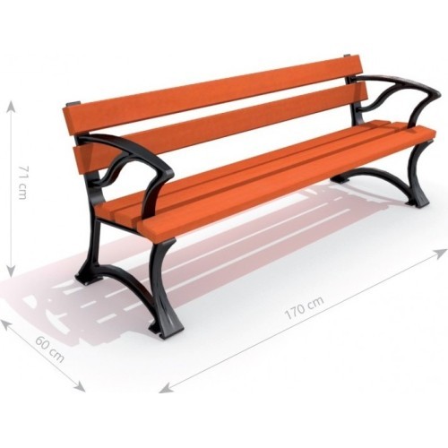 Cast-iron Bench Inter-Play 01