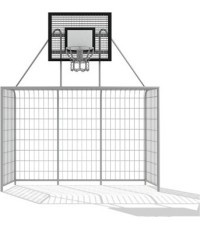 Football Gate with Basket 3x2m Inter-Play