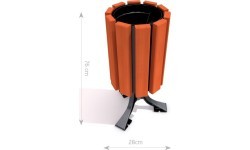 Cast-iron Trash Bin Inter-Play 01