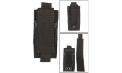 Чёрный одинарный подсумок для пистолетного магазина