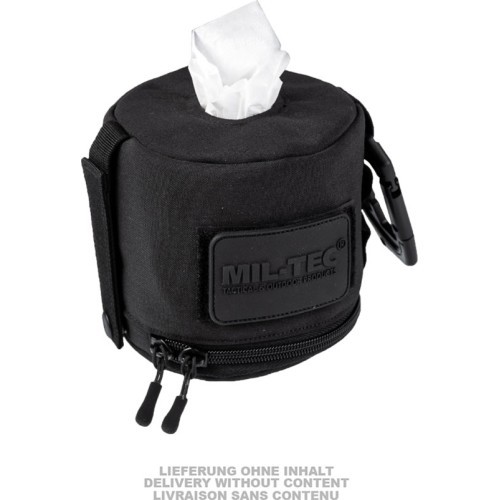 BLACK MOLLE TISSUE CASE