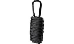 BLACK PARACORD SURVIVAL KIT SMALL