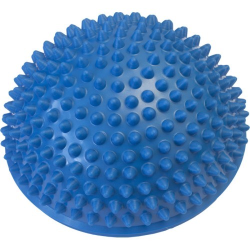 Masāžas bumba Yate Spiky Half Ball, 16 cm – zila
